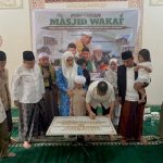 Peresmian Masjid Wakaf Ponpes Mina, pada hari Jum'at tanggal 13 Desember 2024.
