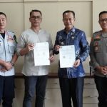 Penjabat Walikota Prabumulih Tandatangani Kesepakatan Pembangunan Kembali Gapura Selamat Datangdi kantor Pemerintah Kota Prabumulih, pada hari Jumat tanggal 20 Desember 2024.