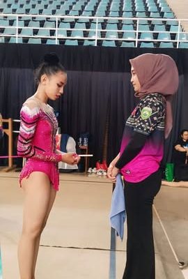 Yeni Anggraini Pesenam asal Muba Menorehkan Prestasi di Tingkat Nasional pada Nasional Junior Gimnastik 2024 bertempat di Gor Raden Inten Buaran Jakarta, Pada hari Kamis, tanggal 12 desember 2024.