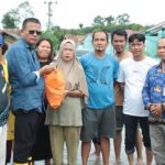 Walikota Prabumulih terpilih, H. Arlan meninjau lokasi banjir di wilayah Kota Prabumulih pada hari Jumat tanggal 17 Januari 2025.