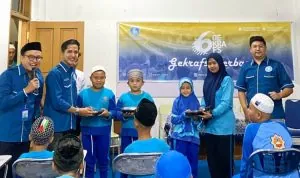 Gerakan Ekonomi Kreatif Nasional (GEKRAFS) menggelar kegiatan "Gekrafs Berbagi" Acara yang berlangsung di SD Ma’had Darussalam Yayasan Masjid Agung Palembang dalam rangka memperingati HUT ke-6 Gerakan Ekonomi Kreatif Nasional (GEKRAFS), hari Rabu tanggal 22 Januari 2025.