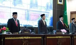 Dewan Perwakilan Rakyat Daerah (DPRD) Kabupaten Musi Banyuasin (Muba) resmi menetapkan Rencana Kerja Tahun 2025.