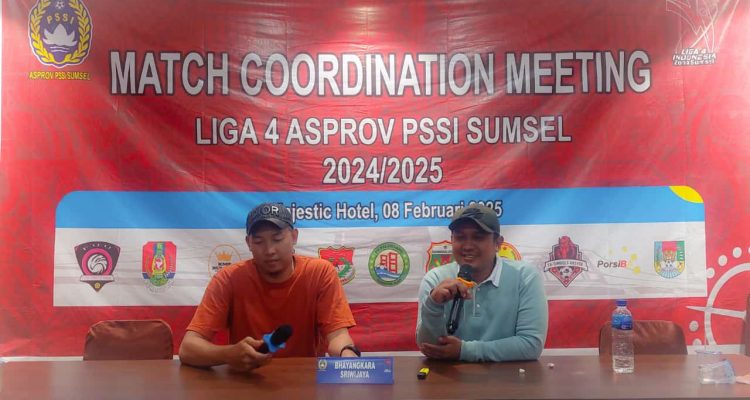 Asprov PSSI Sumsel menggelar pertemuan penting, yakni Match Coordinator Meeting (MCM), yang diadakan di Hotel Majestic, Palembang.