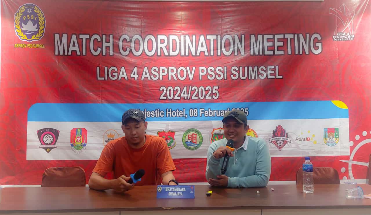 Asprov PSSI Sumsel menggelar pertemuan penting, yakni Match Coordinator Meeting (MCM), yang diadakan di Hotel Majestic, Palembang.