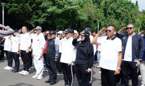 Walikota dan Wakil Walikota terpilih Kota Prabumulih H. Arlan dan Franky Nasril, S.Kom., MM mengikuti gladi kotor yang digelar oleh Kementerian Dalam Negeri RI menjelang pelantikan yang akan diadakan pada Kamis, 20 Februari 2025.