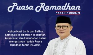 Wakil Ketua DPRD Kabupaten Penukal Abab Lematang Ilir (PALI), Firdaus Hasbullah, SH., MH, beserta keluarga menyampaikan ucapan selamat menunaikan ibadah puasa kepada seluruh masyarakat PALI.