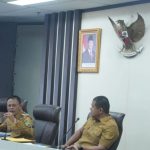 Wali Kota Prabumulih, H. Arlan, bersama Wakil Wali Kota, Franky Narsil, S.Kom, M.M, memimpin rapat koordinasi perdana (rapat bulanan) di Kantor Pemerintah Kota Prabumulih.