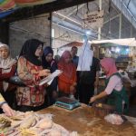 Jelang Hari Raya Idul Fitri, Pemkab Muba Sidak Pemantauan Harga dan Stok Barang Kebutuhan Pokok ke pasar tradisional Randik, pada hari Kamis tanggal 20 maret 2025.