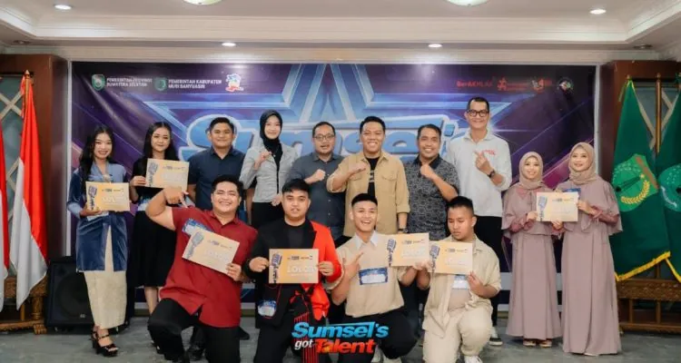 Ajang pencarian bakat paling bergengsi di Sumatera Selatan, Sumsel Got Talent 2025, resmi dibuka pada hari Kamis tanggal 25 April 2025 di Ballroom Pemkab Musi Banyuasin. Ajang pencarian bakat paling bergengsi di Sumatera Selatan, Sumsel Got Talent 2025, resmi dibuka pada hari Kamis tanggal 25 April 2025 di Ballroom Pemkab Musi Banyuasin.