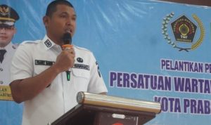 Pengurus Baru Persatuan Wartawan Indonesia (PWI) Kota Prabumulih resmi masa bakti 2025–2028 dilantik di Gedung Kesenian rumah dinas Wali Kota Prabumulih, pada hari Rabu tanggal 30 April 2025.