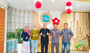 Ketua DPD PJS Sumsel, Edi Triono, didampingi jajaran pengurus, saat silaturahmi dengan jajaran PLN UID S2JB, pada hari Rabu, tanggal 27 Agustus 2025, di Kantor PLN UID S2JB, Palembang. (foto : DPD PJS Sumsel)