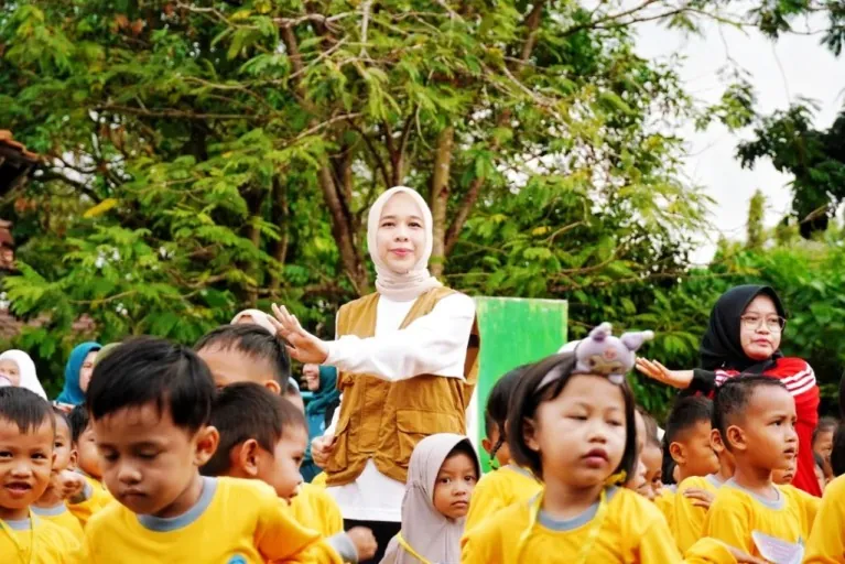 Ketua Dewan Kerajinan Nasional Daerah (Dekranasda) Kabupaten OKI, Ike Meilina. (foto : Pemkab OKI)