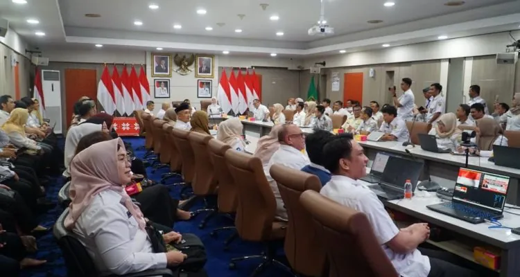 Pemprov Sumsel gelar Rapat Koordinasi & Coaching SP4N-LAPOR! untuk percepat respon aduan masyarakat.