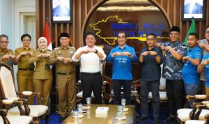 Dukungan penuh dari Gubernur H. Herman Deru bersama PBSI Sumsel demi melahirkan atlet berprestasi.