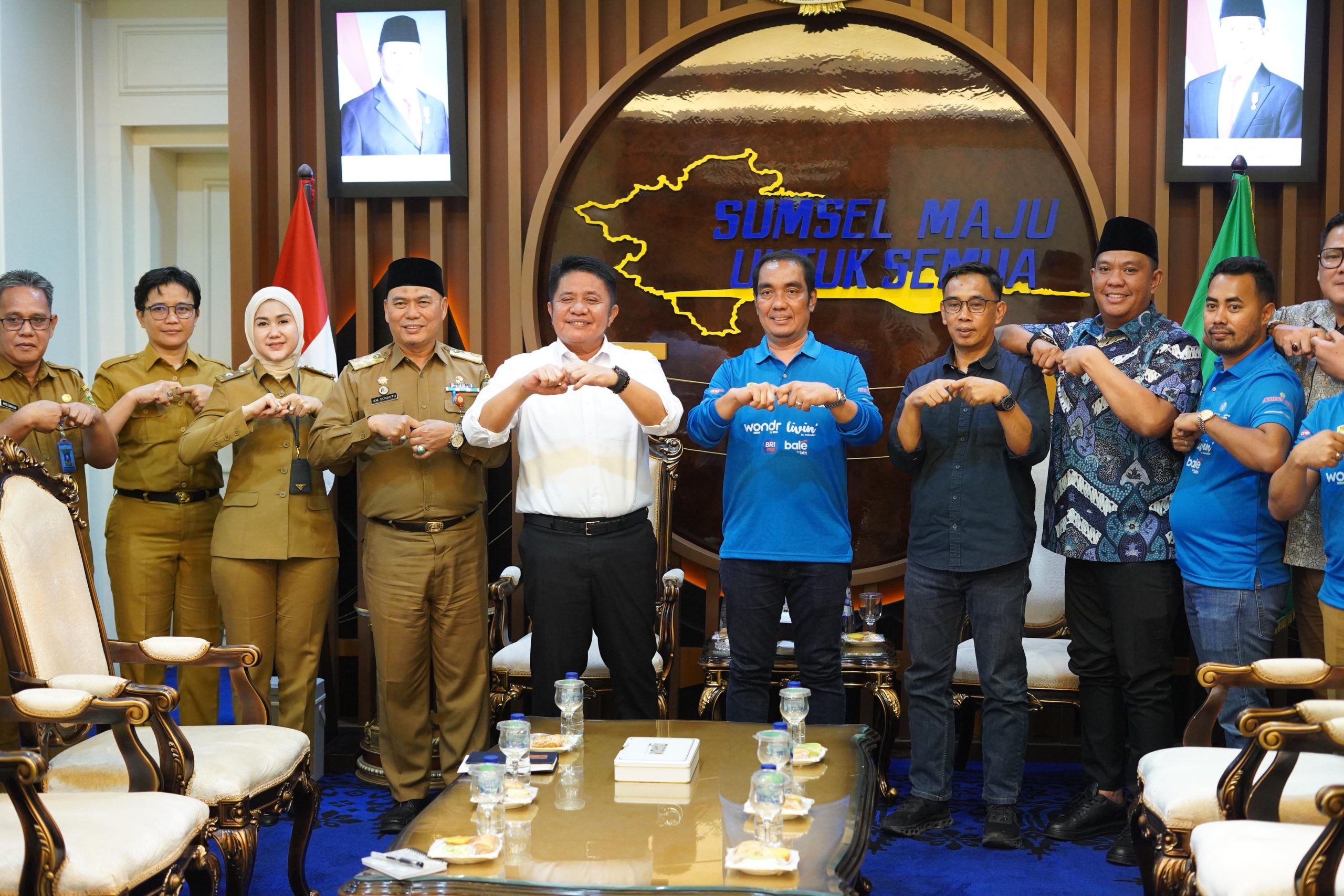 Dukungan penuh dari Gubernur H. Herman Deru bersama PBSI Sumsel demi melahirkan atlet berprestasi.