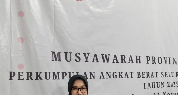 Sri Andriani, MM., M.I.Kom., terpilih secara aklamasi sebagai Ketua Umum Perkumpulan Angkat Berat Seluruh Indonesia (Pabersi) Sumatera Selatan dalam Musyawarah Provinsi Pabersi Sumsel yang digelar di Gedung Nahdlatul Ulama (NU) Sumsel, Palembang, pada hari Selasa, tanggal 11 November 2025. Sri Andriani, MM., M.I.Kom., terpilih secara aklamasi sebagai Ketua Umum Perkumpulan Angkat Berat Seluruh Indonesia (Pabersi) Sumatera Selatan dalam Musyawarah Provinsi Pabersi Sumsel yang digelar di Gedung Nahdlatul Ulama (NU) Sumsel, Palembang, pada hari Selasa, tanggal 11 November 2025.
