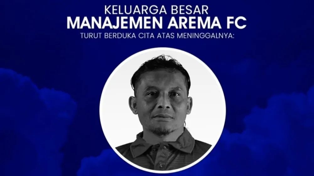 Duka-Sepak-bola-Indonesia--Asisten-Pelatih-Arema-FC--Kuncoro-Berpulang-di-Tepi-Lapangan-1768747898