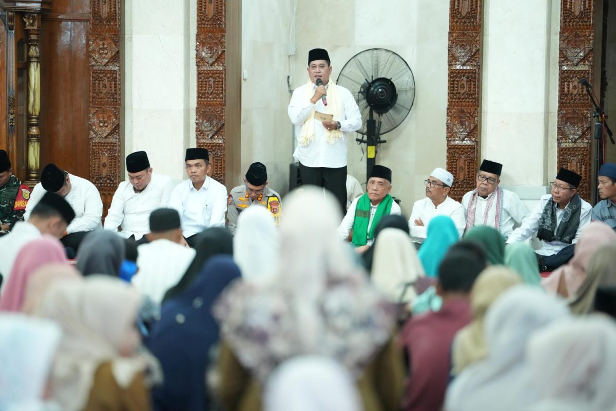Pemerintah Kabupaten Banyuasin resmi membuka rangkaian kegiatan Safari Ramadhan Pemkab Banyuasin 1447 H/2026 M