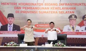 Dari Pelabuhan hingga Tol, Herman Deru Sampaikan Prioritas Infrastruktur Sumsel ke AHY