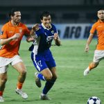 Pemain Persib Bandung Sergio Castel menggiring bola.(foto:Persib) Pemain Persib Bandung Sergio Castel menggiring bola.(foto:Persib)