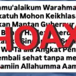 Pihak keluarga membantah kabar yang beredar melalui video di media sosial terkait informasi Alex Noerdin dibawa ke Singapura. Pihak keluarga membantah kabar yang beredar melalui video di media sosial terkait informasi Alex Noerdin dibawa ke Singapura.