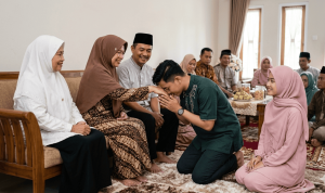 Ilustrasi suasana perayaan Idul Fitri 1447 H Ilustrasi suasana perayaan Idul Fitri 1447 H