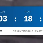 Hitung mundur atau countdown pengumuman hasil seleksi SNBP 2026 pada laman resmi SNPMB yang menunjukkan sisa waktu 2 hari lagi.