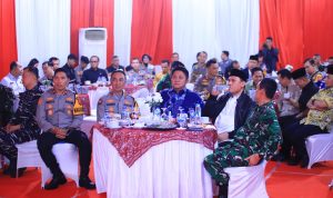 Gubernur Sumsel Herman Deru bersama Forkopimda dalam koordinasi pengamanan Mudik Lebaran 2026.