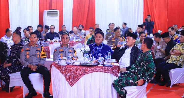 Gubernur Sumsel Herman Deru bersama Forkopimda dalam koordinasi pengamanan Mudik Lebaran 2026. Gubernur Sumsel Herman Deru bersama Forkopimda dalam koordinasi pengamanan Mudik Lebaran 2026.