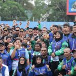 Kapolri Jenderal Listyo Sigit Prabowo bersama Gubernur Sumsel Herman Deru di tengah ribuan ojol dan buruh saat Apel Kamtibmas di Stadion Bumi Sriwijaya. Kapolri Jenderal Listyo Sigit Prabowo bersama Gubernur Sumsel Herman Deru di tengah ribuan ojol dan buruh saat Apel Kamtibmas di Stadion Bumi Sriwijaya.
