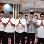 Suasana hangat Safari Ramadhan Forkopimda Sumsel bersama Bank Indonesia Gedung Bank Indonesia Perwakilan Sumatera Selatan, Palembang.