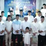 Gubernur Sumsel Herman Deru bersama Bupati Banyuasin Askolani dan jajaran Forkopimda dalam suasana hangat Safari Ramadhan di Talang Kelapa.