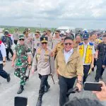 Gubernur Sumsel Herman Deru didampingi Kapolda dan Pangdam saat meninjau kesiapan infrastruktur mudik di Jembatan Musi V Palembang. Gubernur Sumsel Herman Deru didampingi Kapolda dan Pangdam saat meninjau kesiapan infrastruktur mudik di Jembatan Musi V Palembang.