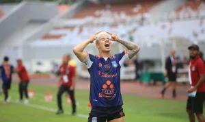 Pemain Sumsel United, Diego Dall'Oca. (Foto: MO Sumsel United)