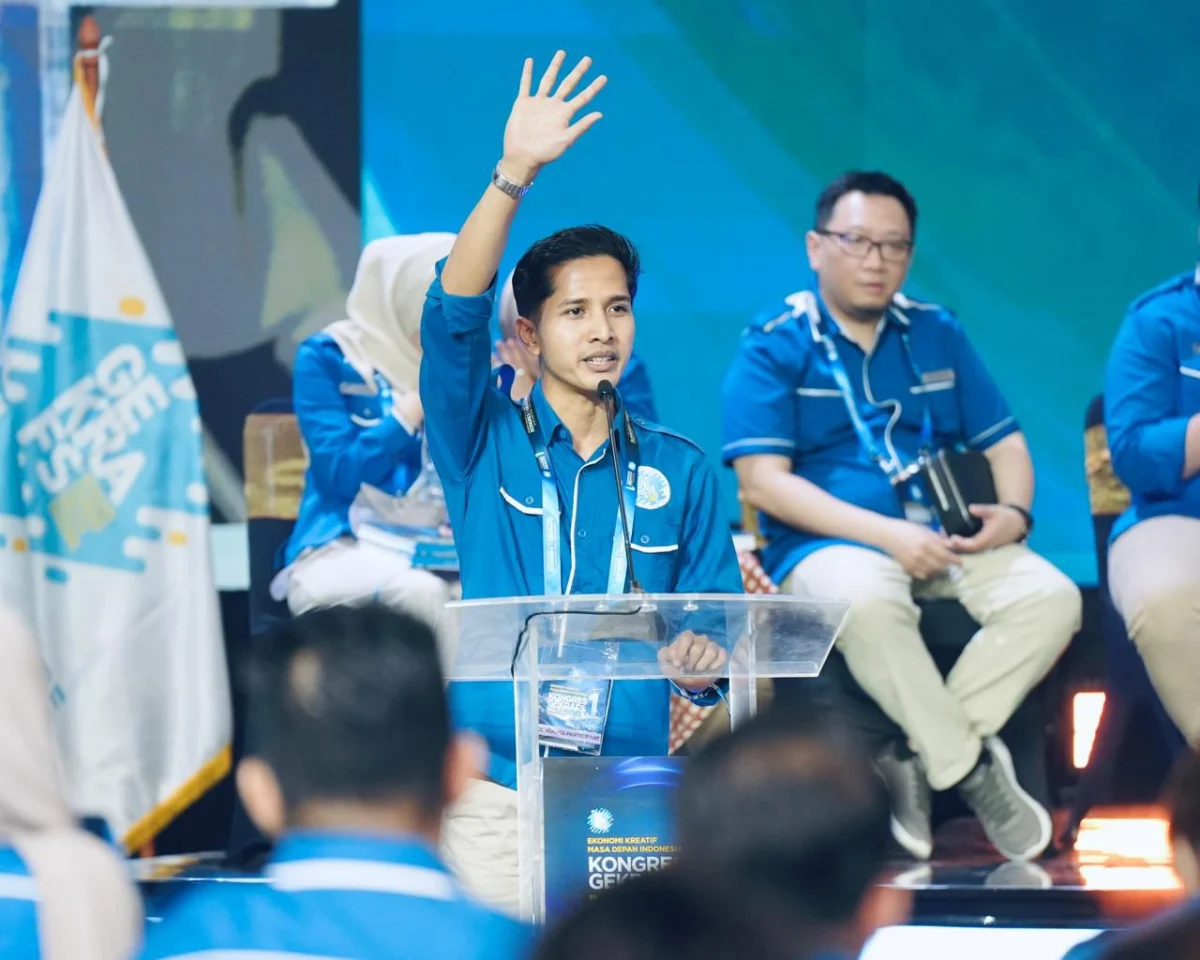 Ketua Gekrafs Sumsel Randika Ketua Gekrafs Sumsel Randika