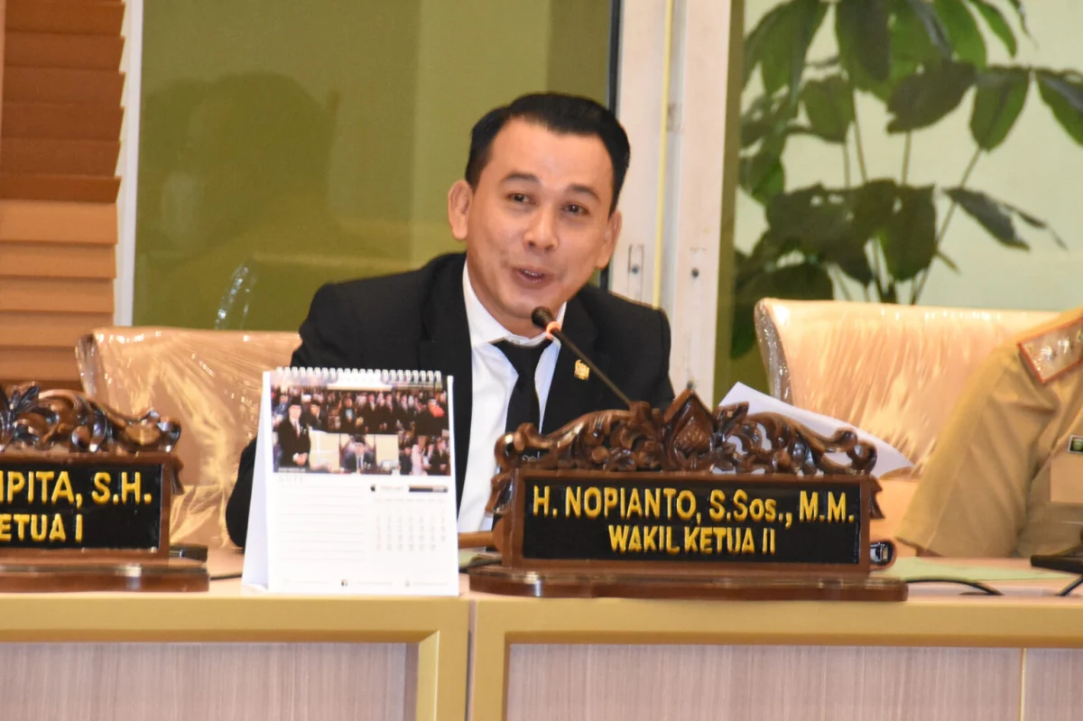 Wakil Ketua DPRD Prov. Sumsel Nopianto Wakil Ketua DPRD Prov. Sumsel Nopianto