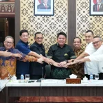 Gubernur Sumsel Herman Deru menerima kunjungan PT Bukaka bahas Tanjung Carat.