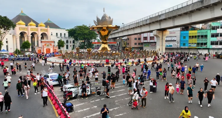 CFD Palembang Uji Coba Kedua Berjalan Aman dan Terkendali.