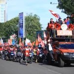 Ribuan Massa Aksi Buruh menuju Kantor DPRD Prov. Sumsel dalam gelaran aksi May Day 2026. Ribuan Massa Aksi Buruh menuju Kantor DPRD Prov. Sumsel dalam gelaran aksi May Day 2026.