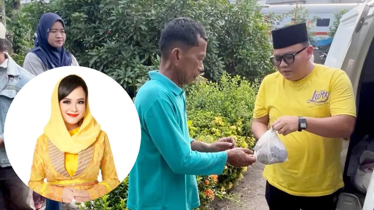 lury-alex-noerdin-qurban-dapil-vi Tim Sahabat Lury saat menyalurkan paket hewan kurban Idul Adha dari Hj Lury Alex Noerdin untuk masyarakat Dapil VI Sumatera Selatan.
