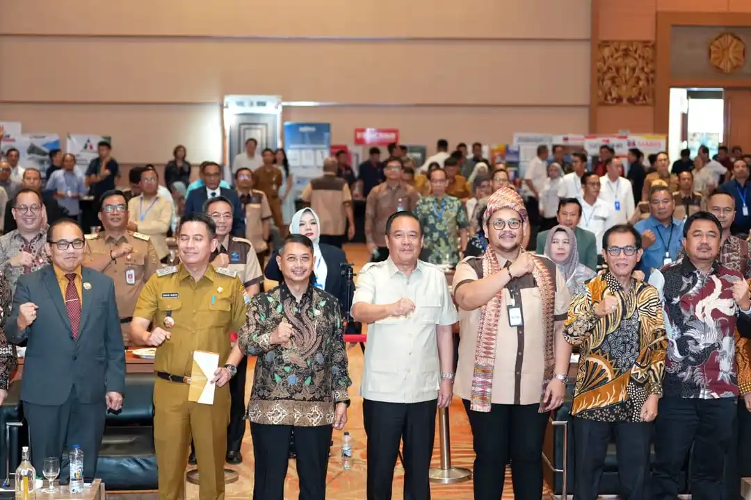 munas-inkindo-2026-palembang-cik-ujang Wakil Gubernur Sumsel Cik Ujang hadir di acara Musprov Inkindo Sumsel di Hotel Aryaduta Palembang.