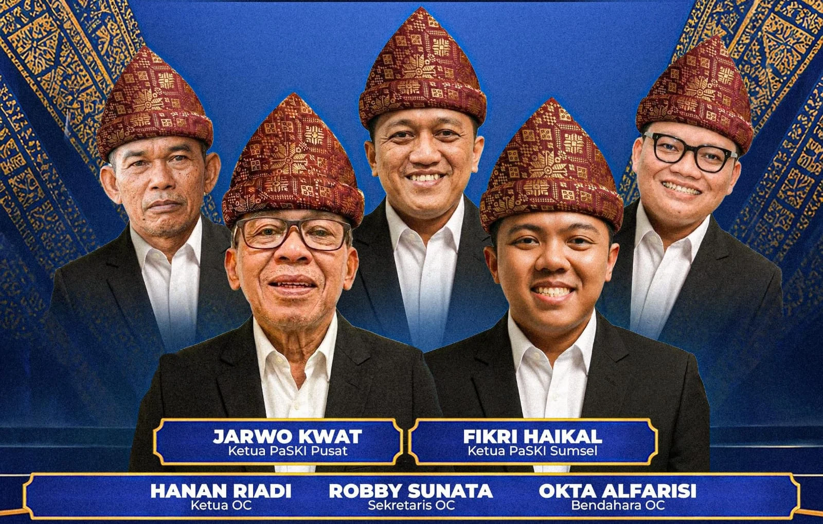 Pengumuman Musda IV Persatuan Seniman Komedi Indonesia (PaSKI) Sumatera Selatan di Palembang.