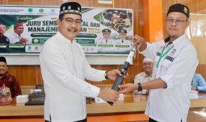 Wakil Bupati Muba Abdur Rohman Husen membuka pelatihan juru sembelih halal di Sekayu.