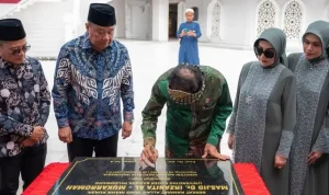 peresmian-masjid-ukb-menteri-agama-nasaruddin-umar Menteri Agama Nasaruddin Umar meresmikan Masjid Dr Irzanita Al Mukarromah di Universitas Kader Bangsa.