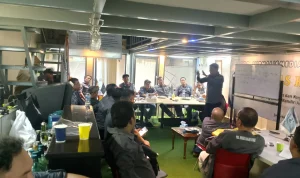 rapimnas-pjs-jakarta-2026-penghargaan-sumsel Suasana Rapimnas PJS 2026 di Jakarta dan penyerahan penghargaan anggota terbanyak ke PJS Sumsel.