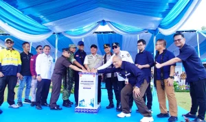 tata-kelola-sumur-minyak-muba-herman-deru Gubernur Sumsel Herman Deru dan Bupati Muba Toha Tohet saat Apel Ikrar Bersama Implementasi Permen ESDM di Keluang.