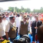 Gubernur Herman Deru bersama Menteri Koordinator Bidang Politik dan Keamanan RI, Djamari Chaniago.
