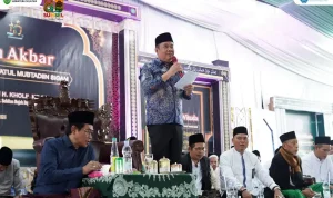wagub-sumsel-cik-ujang-ponpes-hidayatullah-mubtadiin Wakil Gubernur Sumatera Selatan H. Cik Ujang saat menghadiri Harlah ke-10 Pondok Pesantren Hidayatullah Mubtadiin di Gelumbang.