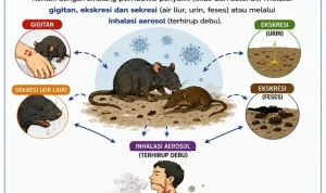waspada-virus-hanta-tikus-kemenkes-ri Infografis pencegahan virus hanta dari tikus oleh Kemenkes RI.