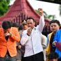 Ketua DPRD Sumsel Andie Dinialdie bersumpah di bawah Al-Qur'an di hadapan massa Aliansi BEM se-Sumsel sebagai komitmen mengawal dan menyampaikan aspirasi mahasiswa ke tingkat nasional.